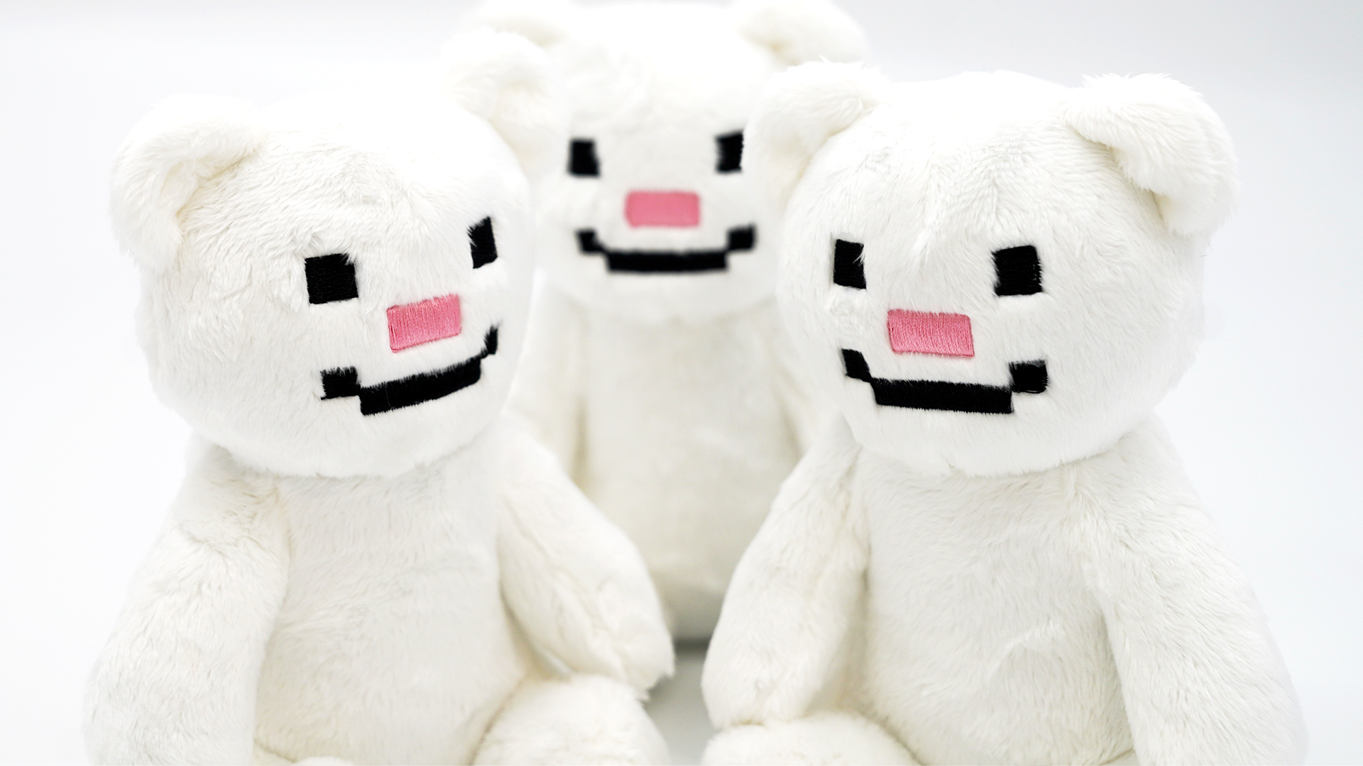 QSMP plushies in the merch store